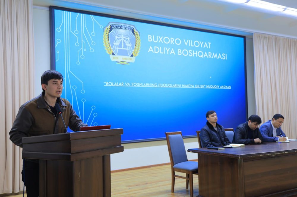 Buxoro davlat pedagogika institutida “Bolalar va yoshlarning huquqlarini himoya qilish” mavzusida huquqiy aksiya o‘tkazildi