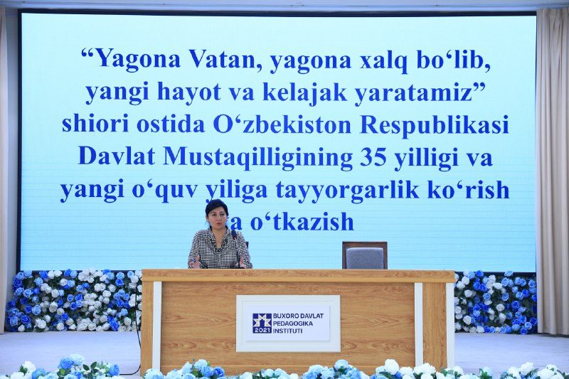 "Yagona Vatan, yagona xalq bo'lib, yangi hayot va kelajak yaratamiz" — Mustaqillikning 35 yilligiga tayyorgarlik