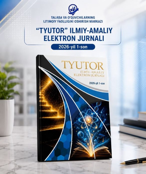 “Tyutor” ilmiy-amaliy elektron jurnalining 1-soni nashrdan chiqdi!