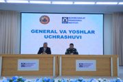 Buxoro davlat pedagogika institutida general va yoshlar uchrashuvi bo‘lib o‘tdi