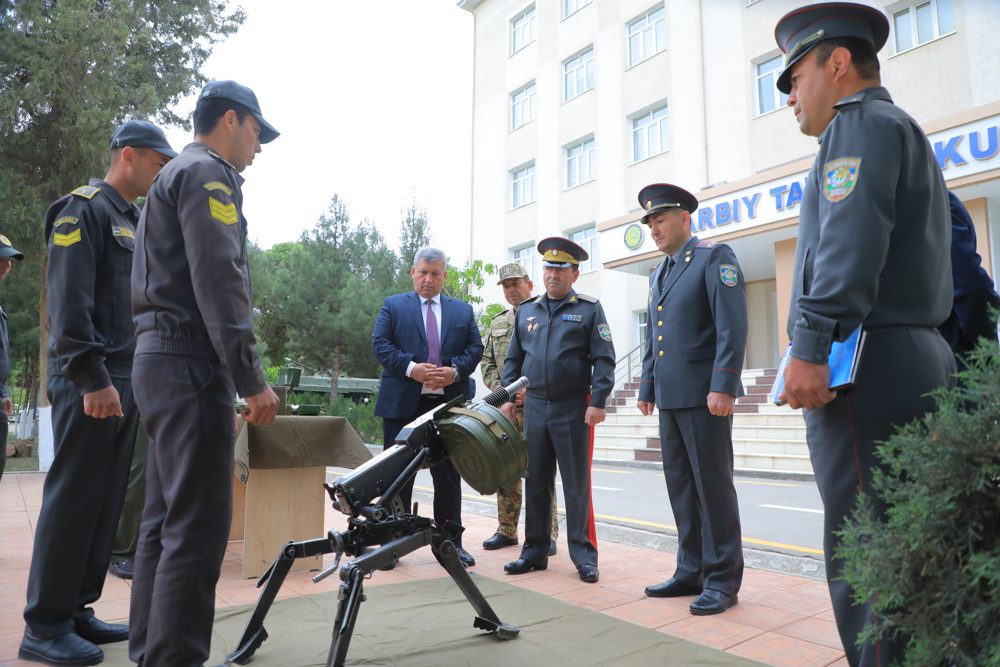 Buxoro davlat pedagogika instituti Harbiy ta’lim fakultetiga Mudofaa vaziri o‘rinbosari, general-mayor Hamdam Qarshiyev tashrif buyurdi