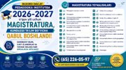 2026–2027-o‘quv yili uchun magistratura bosqichiga hujjatlar qabuli boshlandi