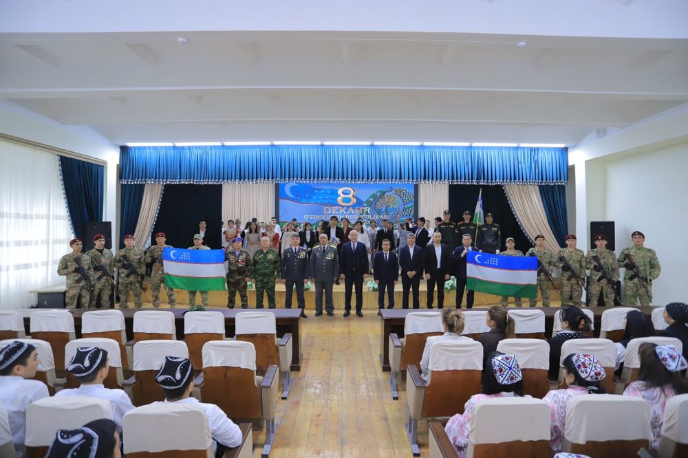 Buxoro DPIda Konstitutsiya qabul qilinganining 33 yilligi munosabati bilan tantanali bayram tadbiri o‘tkazildi