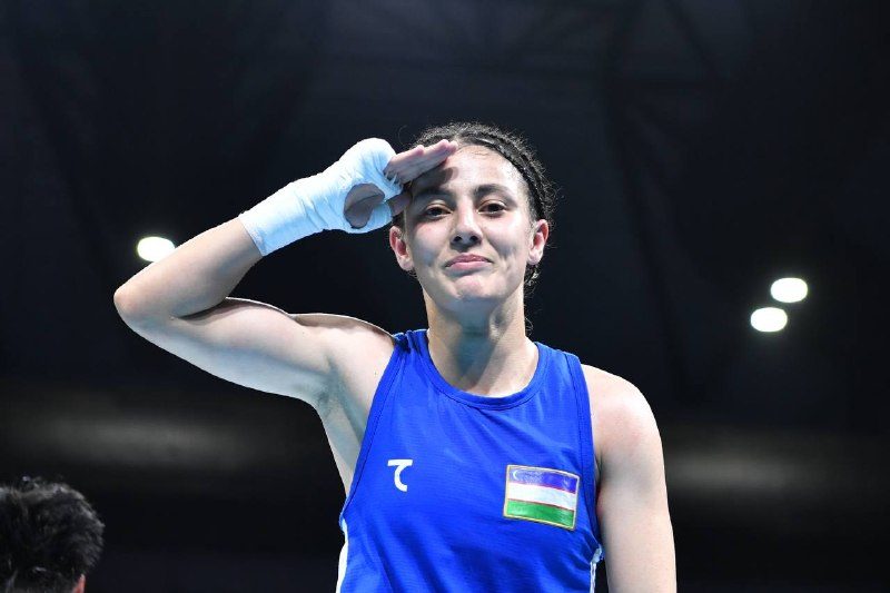 🥈 A silver medal from Farzona Fozilova!
