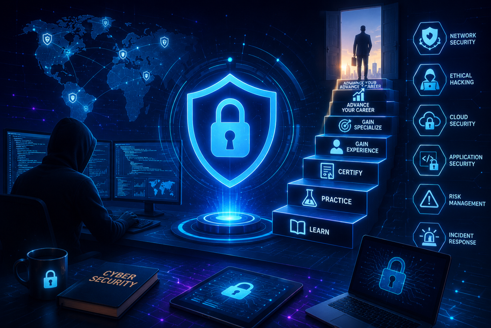 Cybersecurity sohasida karyera: Axborot xavfsizligi mutaxassisi bo‘lish yo‘li