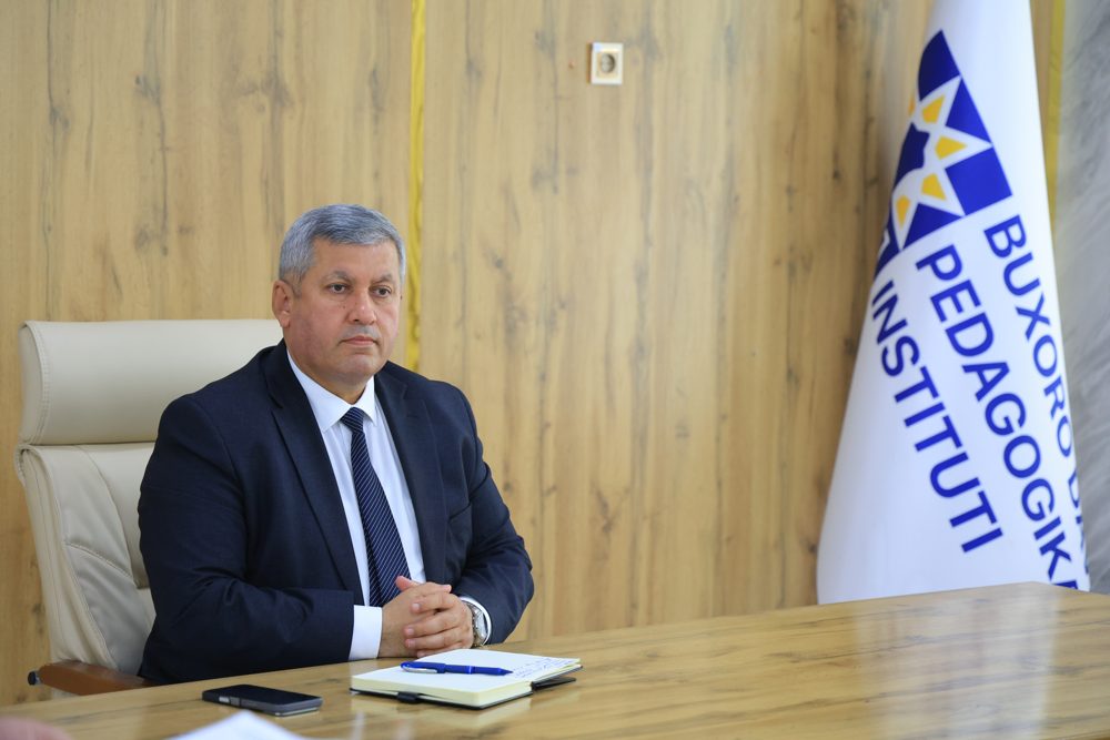 Buxoro davlat pedagogika institutida rektor oldi yig‘ilishi o‘tkazildi