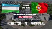 Сегодня 🇺🇿 национальная сборная Узбекистана выйдет на поле против 🇵🇹 Португалии во 2-м туре группового этапа чемпионата мира.