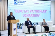 Buxoro davlat pedagogika institutida deputatlar va yoshlar uchrashuvi bo‘lib o‘tdi