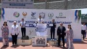 Yana bir oltin medal — yana bir yuksak natija!