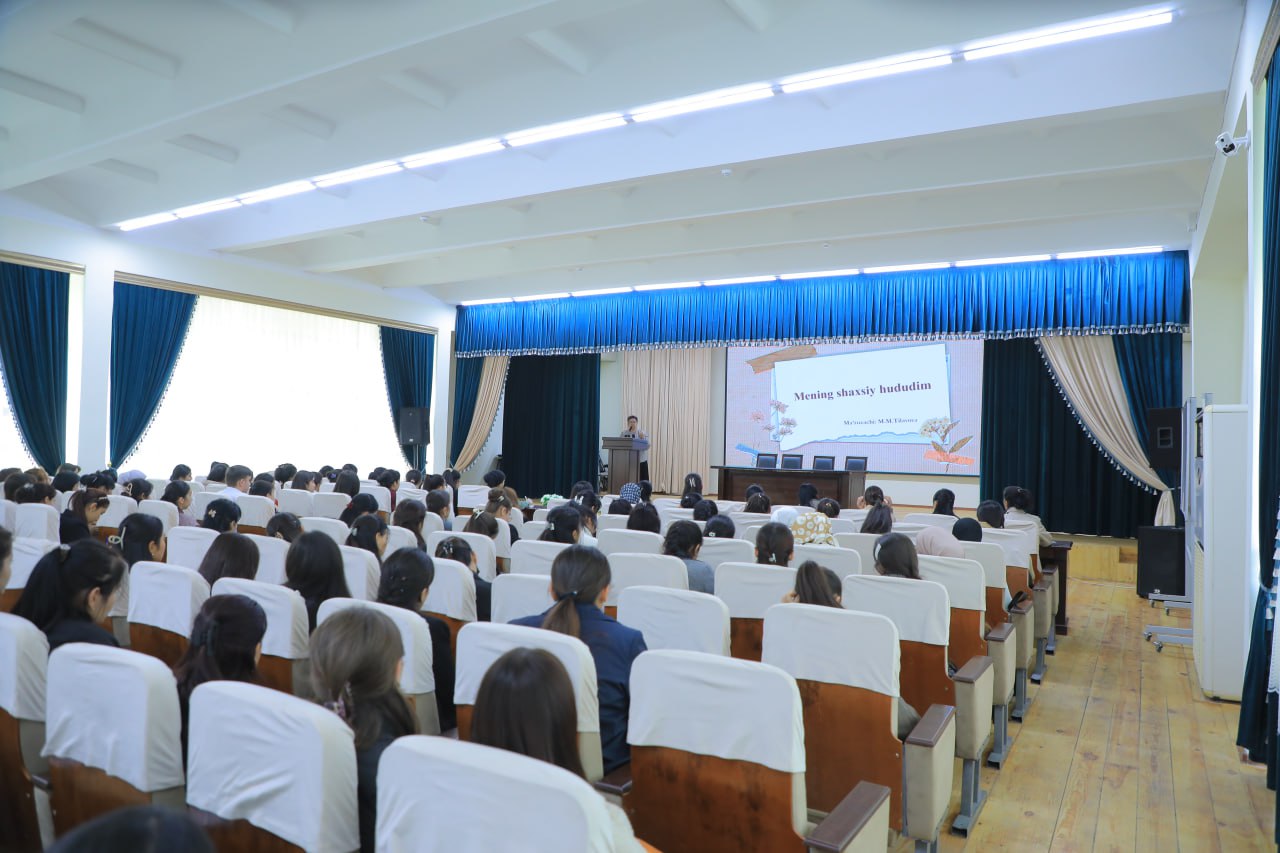 Buxoro davlat pedagogika institutida “Kelajak soati” darsi