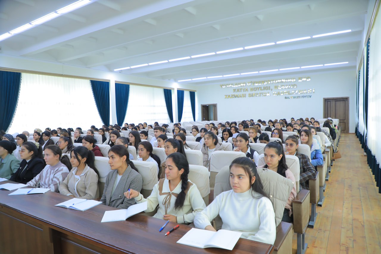Buxoro davlat pedagogika institutida “Kelajak soati” darsi