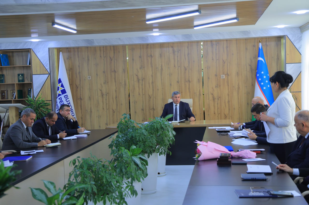 BUXORO DAVLAT PEDAGOGIKA INSTITUTI KENGASHINING 2025/2026-O‘QUV YILI 4-YIG‘ILISHI BO‘LIB O‘TDI