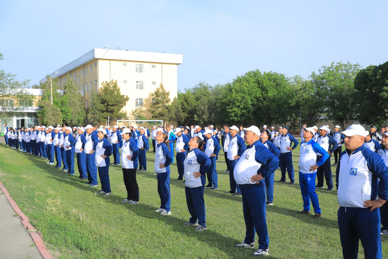 Sport – sog‘lom hayotning ajralmas qismi!