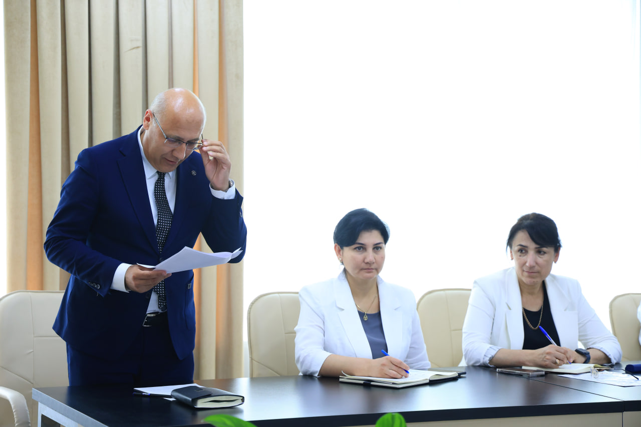 Buxoro davlat pedagogika institutida rektor oldi yig‘ilishi bo‘lib o‘tdi