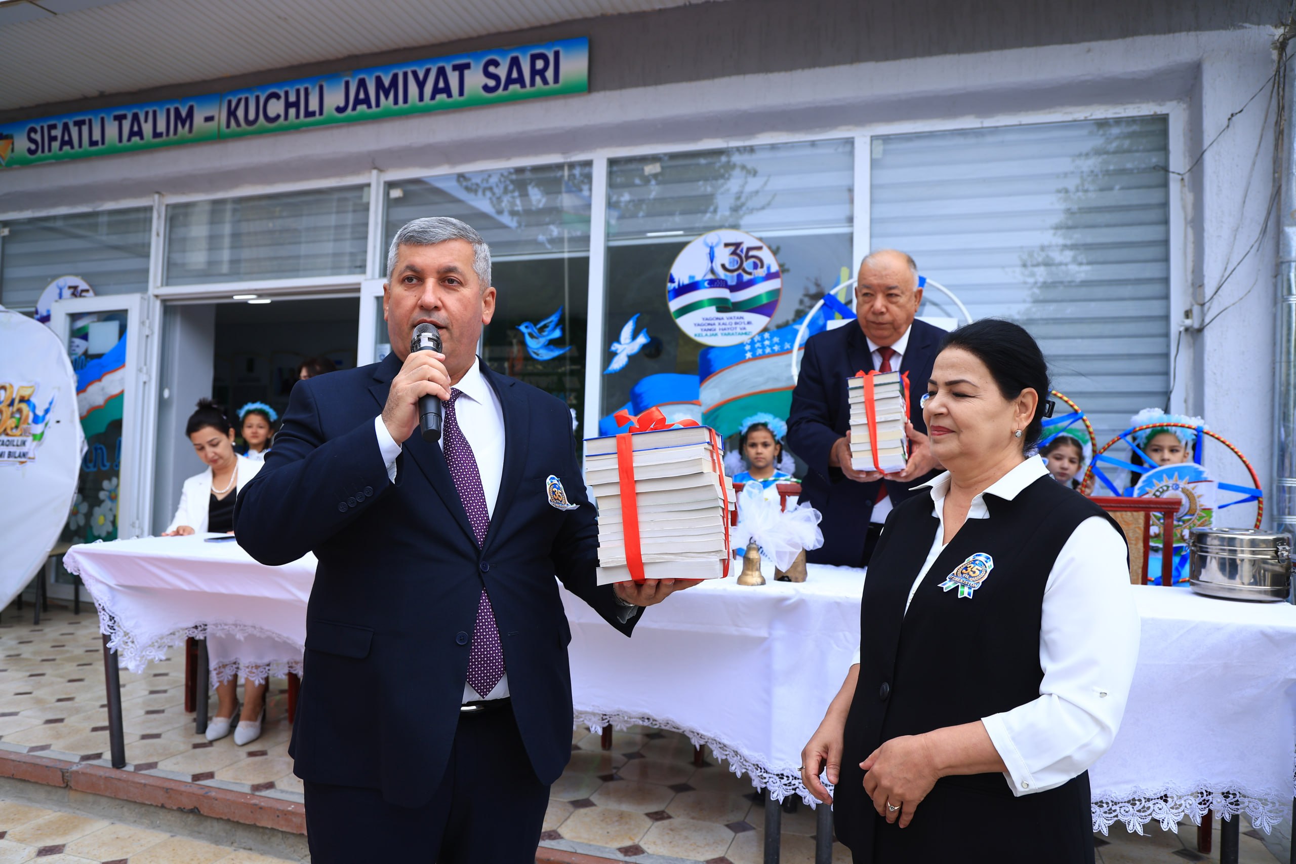 "Birinchi qo'ng'iroq" — yangi orzular va ezgu niyatlar boshlanishi