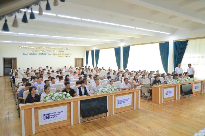 👍 The premiere of the feature film “Chapaqay” dedicated to Uzbek football was held at Bukhara State Pedagogical Institute