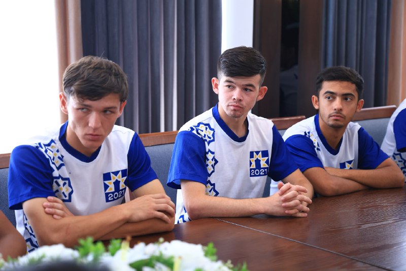 "Yangi O'zbekiston talabalar olimpiadasi" musobaqalari oldidan futbolchi talabalar bilan uchrashuv o'tkazildi