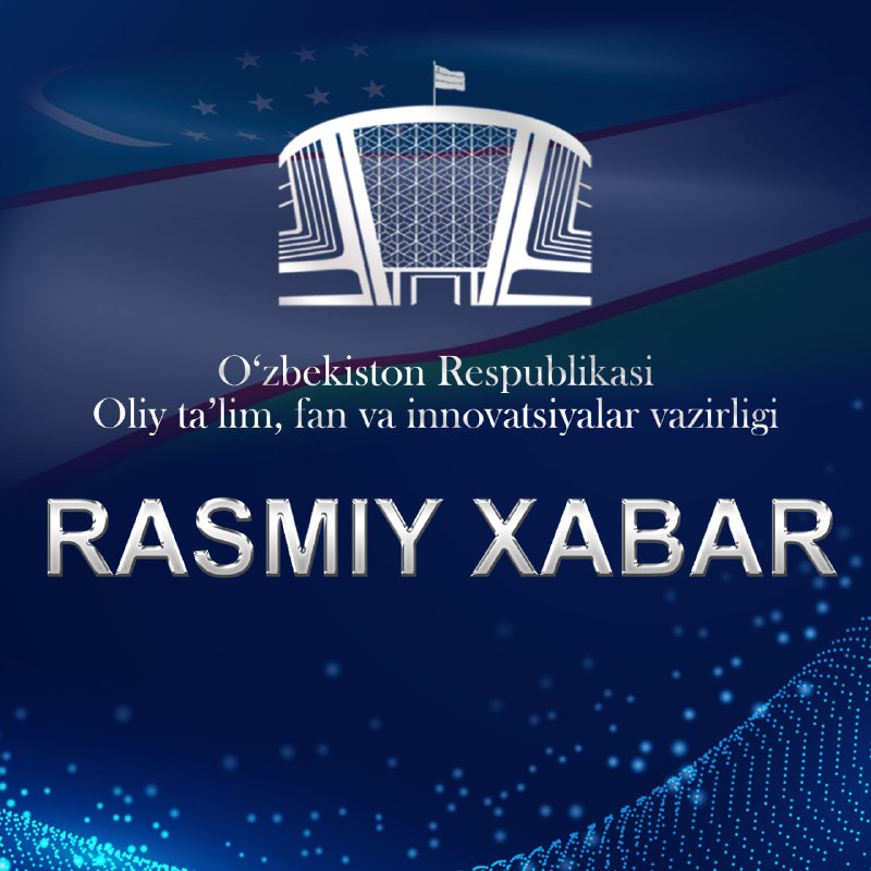 5-iyundan oliy va kasbiy ta'lim tashkilotlariga o'qishga kirish uchun qabul boshlanadi
