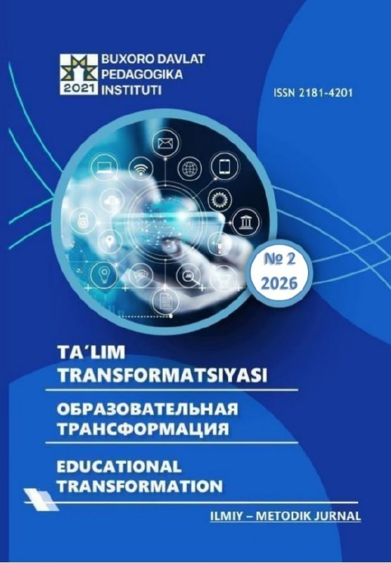 The republican scientific-methodological journal «Ta'lim transformatsiyasi» has been included by the Higher Attestation Commission (OAK) in the list of national scientific publications recommended for the fields of «Pedagogy» and «Philology».