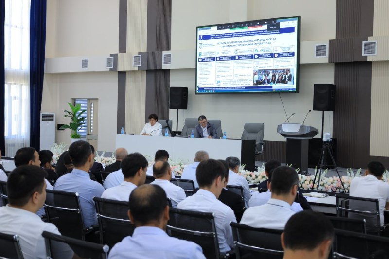 BuxDPI rahbarlari respublika miqyosidagi ilmiy kengash yig'ilishida ishtirok etdi