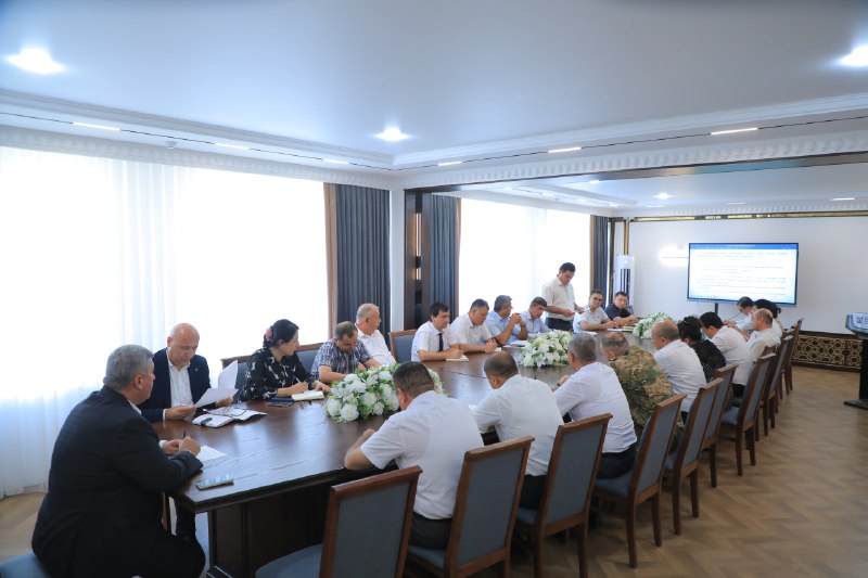Buxoro davlat pedagogika institutida rektoroldi yig'ilishi bo'lib o'tdi