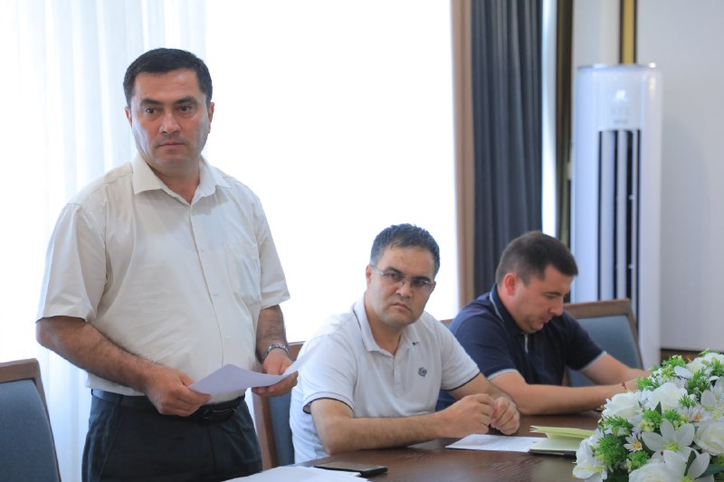 Buxoro davlat pedagogika institutida rektoroldi yig'ilishi bo'lib o'tdi