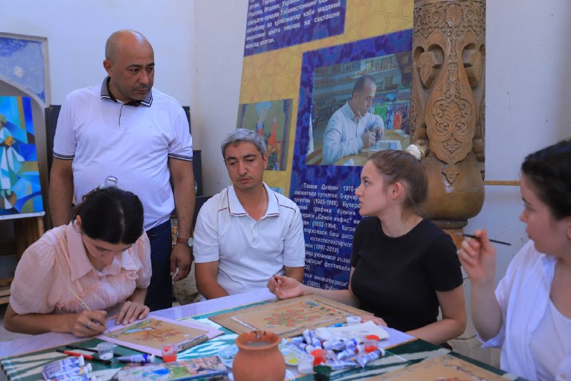 Milliy san'atni o'rganishga bag'ishlangan yozgi maktab boshlandi